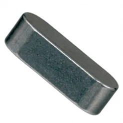 Bossard Clavettes Clavette Parallèle à Bouts Arrondis - Sans Serrage - Acier C45K - 8 X 7 X 14 Mm - Boîte De 100