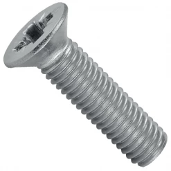 Lennie Vis à Métaux Tête Fraisée Vis à Métaux Tête Fraisée Pozidriv DIN 965 - Acier Zingué - M6 X 16 Mm - Boîte De 200