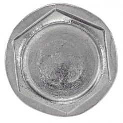 Acton Vis à Tole Autoperceuse Inox A2 à Tête Hexagonale Vis Autoperceuses Tête Hexagonale A Embase Inox A2 Din 7504 K M5.5x50 - Boîte De 100