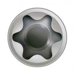 Spax Vis à Bois Tête Ronde Inox Vis Terrasse - Filetage De Fixation Tête Cylindrique En Inox A4 - 6x60mm -Visserie boulonnerie rivet Soldes 3 7