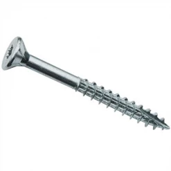 Vis à Bois à Tête Fraisée: Inox, Zinc, Acier Vis Bois Rocket Tête étoile Inox A2 - Filetage Partiel - 6 X 100/70 Mm - Boîte De 50