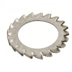 Acton Rondelle Inox A2 Rondelle éventail Denture Ext. AZ Inox DIN6798A M27 Ø44 X 1.6 Mm