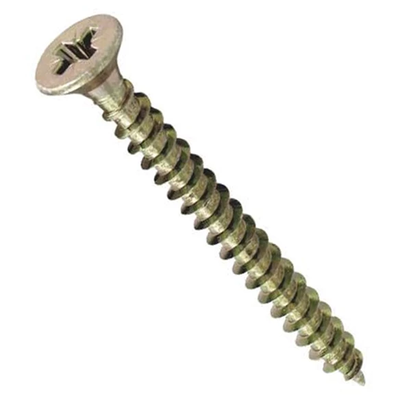 Rocket Vis à Bois Tête Fraisée Zinguée Vis Aggloméré Tête Fraisée Pozidriv FP Ø 5 X 50mm Acier Bichromaté X120 4 Rocket Vis à Bois Tête Fraisée Zinguée Vis Aggloméré Tête Fraisée Pozidriv FP Ø 5 X 50mm Acier Bichromaté X120 – Image 4