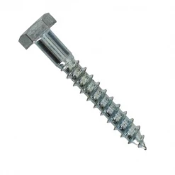 Rocket Vis Tirefond Zinguée Et Inox Vis Bois Tirefond Tête Hexagonale Acier Zingué DIN 571 8x60 Mm -Visserie boulonnerie rivet Soldes 844565 1