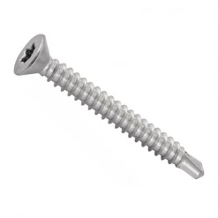 Vis à Tole Autoperceuse Inox A2 à Tête Fraisée Vis Autoperceuse Tête Fraise Six Lobes A2 M4.8x38 Mm Acton 624364,8X38