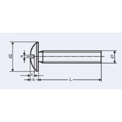 Lennie Vis Poêlier Et Boulon Poêlier Boulon Poêlier Cruciforme Acier Zingué Blanc M10x50 OMNIVIS 8130469 -Visserie boulonnerie rivet Soldes boulon poelier 1