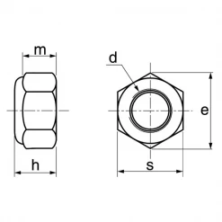 Bossard Ecrou Inox A2 Écrou Hexagonal Indesserrable Avec Bague Nylon - Diamètre 6 Mm - DIN985 - Inox A2 - Boite De 200 -Visserie boulonnerie rivet Soldes c3 89crou 20hexagonal 20indesserrable 20avec 20bague 20nylon 20 20diam c3 a8tre 206 20mm 20 20din985 20 20inox 20a2 20 20boite 20de 20200 2