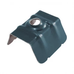 Cavalier Et Rondelle Cavalier Vulco Acier Galvanisé Pré-laqué RAL 5008 - Boîte De 100 Etanco 111310008