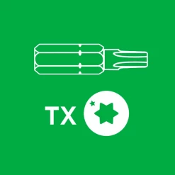 Rocket Vis à Bois Tête Fraisée Inox Vis Inox Terrasse Bois T25 Inox A2 Ø 5 Mm FP 60/36 Mm X200 -Visserie boulonnerie rivet Soldes empreinte etoile tx