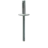 Rivet Pop: Aveugle, Alu, Inox Scell-It Rivet Alu Tête Large Serrage 1.0-4.5 Ø4.8 X 08 : ASL4808