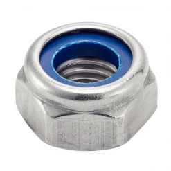 Ecrou Inox A4 Ecrou Hexagonal Indesserable (frein) Din985 Inox A4 05 : Acton 646025 -Visserie boulonnerie rivet Soldes frein