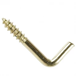 Piton Vis à Bois, Gond Et Crochet Gond à Vis Bois Torbel En Laiton 4 Mm X 50 Mm - Boîte De 100