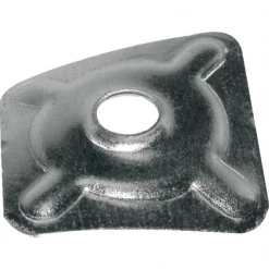 Cavalier Et Rondelle Plaquette Glavanisé PPSO Dimensions 40 X 40 Mm Avec Trou 8.5 Mm Etanco