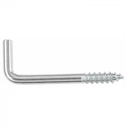 Fabory Piton Vis à Bois, Gond Et Crochet Gond Vis à Bois à équerre Acier Zingué M5x50