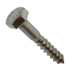 Vis Tirefond Zinguée Et Inox Vis à Bois Tête Hexagonale Tirefond Inox A2 M10x50 Acton 6230410X50