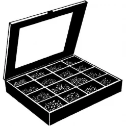 Fabory Vis Tête Cylindrique Hexagonale Creuse Chc Assortiment Vis 6 Pans Creux Acier 885 8715493366138 41010000534