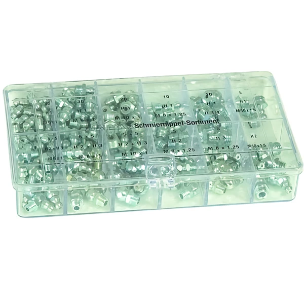 Assortiment Graisseurs Tête Spérique De 160 Graisseurs : SODISE 10369 1 Assortiment Graisseurs Tête Spérique De 160 Graisseurs : SODISE 10369