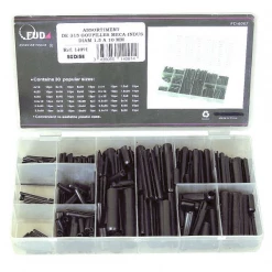 Clavettes Assortiment De Goupilles élastiques 315 Pièces : Sodise 14091