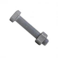 Fabory Vis à Tête Hexagonale Filetage Total Boulon Tête Hexagonale Galvanisé à Chaud Classe 8.8 Iso 4017 M12x60 : Lennie