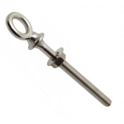 Piton Vis à Bois, Gond Et Crochet Piton Oeillet Fileté écrou InoxA4 10x100 Trou 25mm Acton 6494810X100