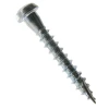 Vis à Bois Tête Ronde Zinguée Vis à Bois Tête Torx Acier Blanc 5.0x40 Simpson Strong-Tie CSA5.0X40
