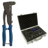 Pinces à Rivet Et Accessoires Pince à Main Avec Ressort - E-500RH-R Scell-It - Pour Rivets Aveugles 3 à 5 Mm - En Coffret Avec Assortiment De Rivets E-500RH-R-S