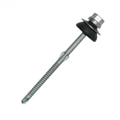 Etanco Vis Autoforeuse Th Vis Autoperceuse Acier Tête Zamac à Ailettes Monozac Spéciale Fibres-ciment TH12 6.3x110mm - Boîte De 25