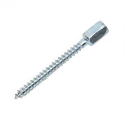 I.N.G. Fixations Vis à Placo Plaque De Plâtre Piton De Rénovation Femelle Zingué M6 Longueur 50 Mm, Ing Fixations A270310