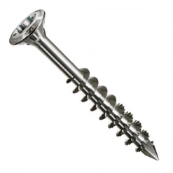 Spax Vis à Bois Tête Fraisée Zinguée Vis Façade - 4.5x60mm Filetage Partiel Tête Bombée Acier Inoxydable A2 -Visserie boulonnerie rivet Soldes sans titre 1 5