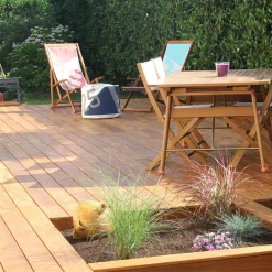 Rocket Vis à Bois Tête Fraisée Inox Vis Inox Terrasse Bois T25 Inox A2 Ø 5 Mm FP 60/36 Mm X200