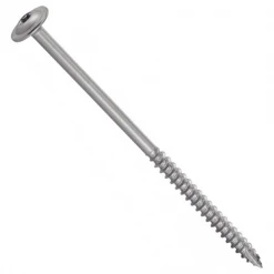 Vis à Bois Tête Ronde Inox Vis Bois Charpente Acton Inox A2 Tête Plate Torx 8 X 100 Mm 623418X100