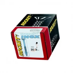 Rocket Vis à Bois à Tête Fraisée: Inox, Zinc, Acier Vis Boi Tête Fraisée Torx Filetage Partiel TX20 4x30mm Inox A2 X200 -Visserie boulonnerie rivet Soldes vis bois tete fraisee torx filetage partiel empreinte tx20 4 x 30 mm inox boite de 200 emballage