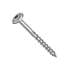 Vis à Bois Tête Ronde Zinguée Vis Bois Heco Topix Plus A3K Tête Ronde 8x360mm Filetage Partiel T40 X50