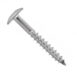 Acton Penture Vis Façade - Tête Cylindrique Extra Large - 6 Lobes - Inox A2 - Diam. L. - Filetage Partiel - Boîte De