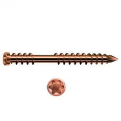 Spax Vis à Bois Tête Ronde Inox Vis Terrasse Filetage Fixation Tête Cylindrique Inox A2 Antique 5x50mm -Visserie boulonnerie rivet Soldes vistorxautof spaxdfp 774428 1